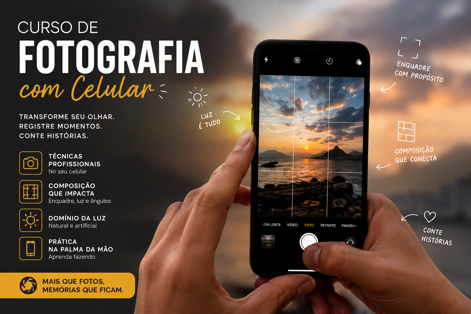 Curso de Fotografia Mobile